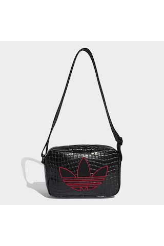 Adidas Croco Kadın Siyah Mini Omuz Çantası Ke0685
