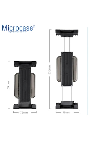 Microcase Zr716 Araç İçi Vantuzlu 360 Derece Dönen Telefon Ve Tablet Tutucu - Al5071 -