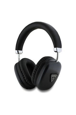 Guess Lisanslı Pu Metal Üçgen Logolu Bluetooth 5.3 Kulak Üstü Kulaklık