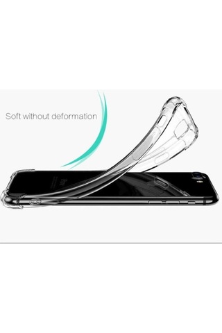 Apple Uyumlu iPhone 8 Plus Kılıf Zore Nitro Anti Shock Silikon Renksiz