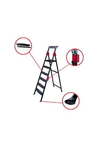 Perilla Comfort 5+1 Basamaklı Merdiven