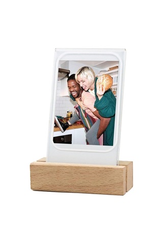 Mini Ahşap Işıklı 5'li Fotoğraf Çerçeve Seti