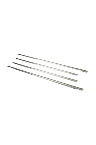 Vectra B Cam Çıtası 1995 - 2002 Krom 4 Parça Paslanmaz Çelik