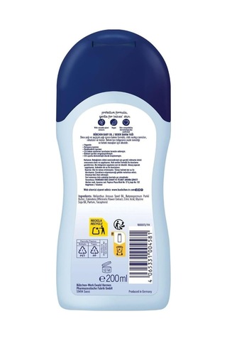 Bübchen Bebek Yağı Cilt Bakım Yağı 200 Ml X2 2'li Set