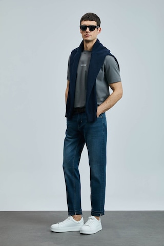 Lufian Eduard Smart Mavi Erkek Jean Pantolon 111200195 Mavi