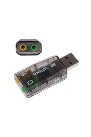 Wozlo 5.1 Virtual 3D USB Ses Kartı