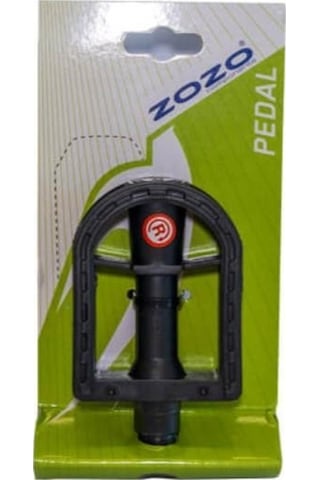 Zozo Pedal Hf-910 W/o Ball, W/ref Reflektörlü Bisiklet Pedalı Plastik Dış Yüzey Siyah