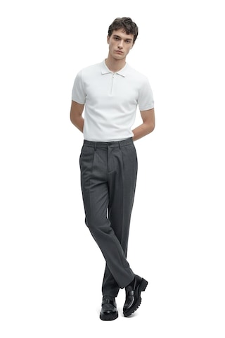 Regular Fit Yüksek Bel Erkek Kumaş Pantolon Gabriel Füme