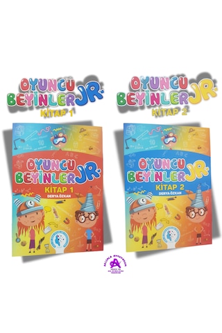 Tazof Oyuncu Beyinler Jr. Seviye 1-2 2 Kitap Bir Arada