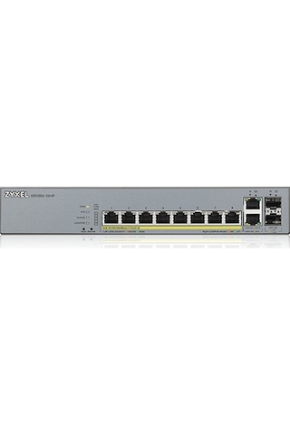 Zyxel GS1350-12HP 12 PORT YÖNETİLEBİLİR POE SWITCH (130 WATT)