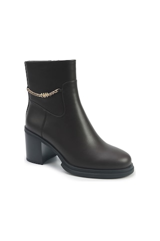 Nine West Natalıe 5pr Kahverengi Kadın Topuklu Bot 000000000102012042 Kahverengi