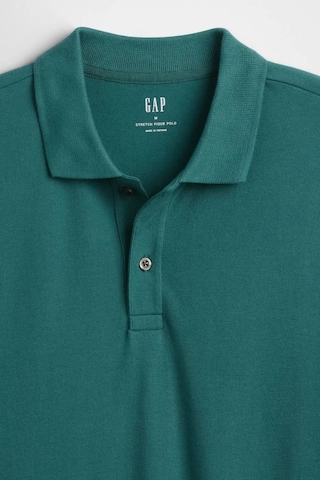 Gap Erkek Pique Polo Yaka Yeşil T-shirt-13470 Yeşil