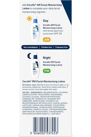 Cerave Yüz Nemlendirici Gece Losyonu 89 ML