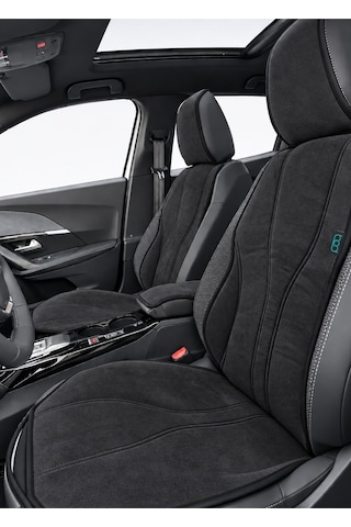 Bod Peugeot 2008 Hybrid Oto Koltuk Koruyucu Kılıf 2025-sonrası Latmos Serisi Siyah