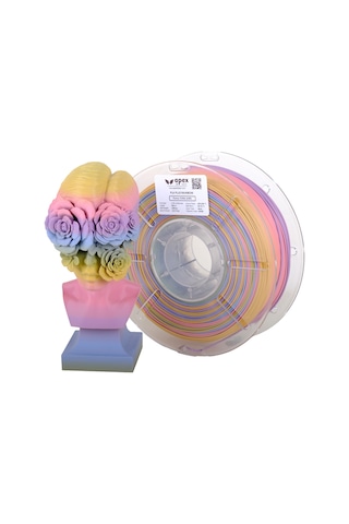 Apex3d Gökkuşağı Pla+ Filament - Mercan Diyarı 1 Kg 1.75mm
