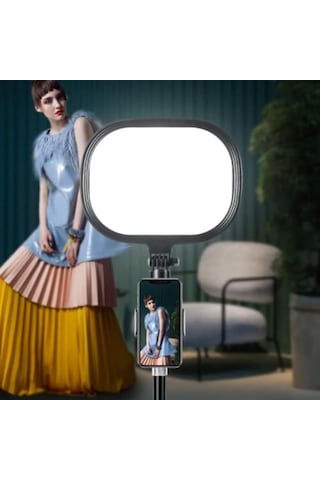 Beyaz Sarı Led Aydınlatma Video Ve Fotoğraf Çekimi İçin Sürekli Işık Youtuber Twich Yayın Işığı Ürün Gör