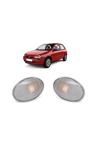 Corsa B Uyumlu Sağ + Sol Takım Çamurluk Sinyali 1993 -2000 2 Adet