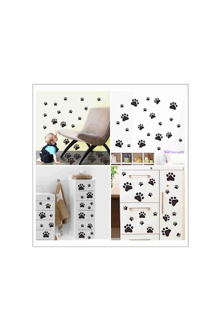 Köpek Patisi Dekorasyon Sticker Seti