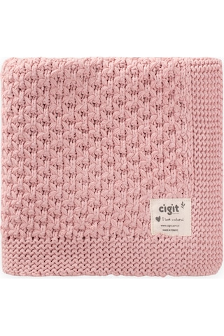 Cigit Piti Piti Triko Battaniye 80x100 CM Pembe