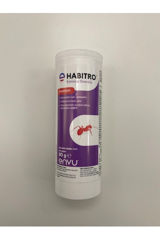 Habitro Karınca Yemi Granül 80 Gr - Yuva Etkili Şeker Bazlı Karınca İlacı İç Ve Dış Mekan