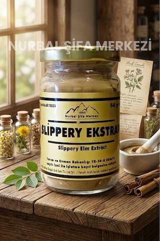 Nurbal Şifa Slippery Elm Ekstrakt 50 G Nurbal Şifa Slippery Elm Ekstrakt 50 G