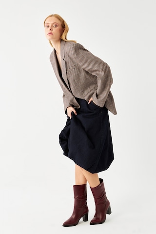 Gönderir Kadın Bordo Antik Sivri Burun Körüklü Kalın Topuklu Hakiki Deri Çizme Gkzc13444579 Bordo