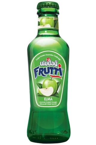 Uludağ Frutti Elma Aromalı Maden Suyu 200 Ml X 24 Adet
