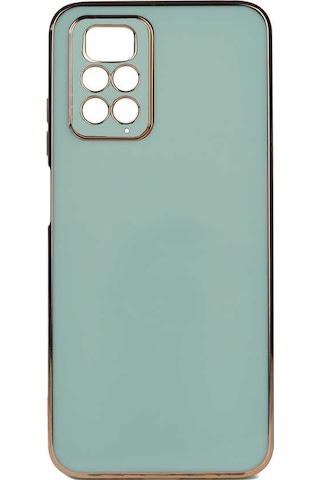 Xiaomi Redmi Note 11S Global Kılıf Bark Kenarları Altın Renk