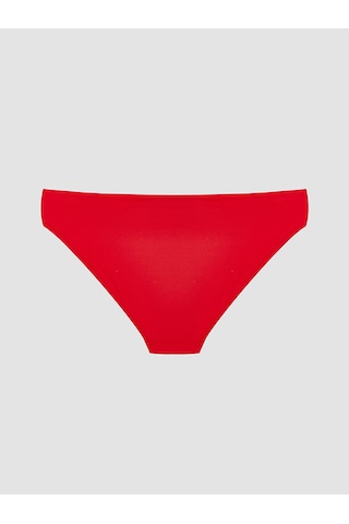 Lcw Dream Kırmızı Büzgülü Kadın Bikini Altı