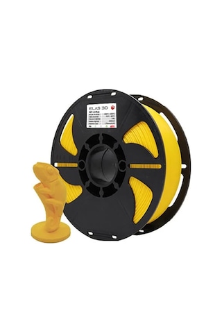 Elas Petg Plus Filament Sarı 1.75mm 1kg