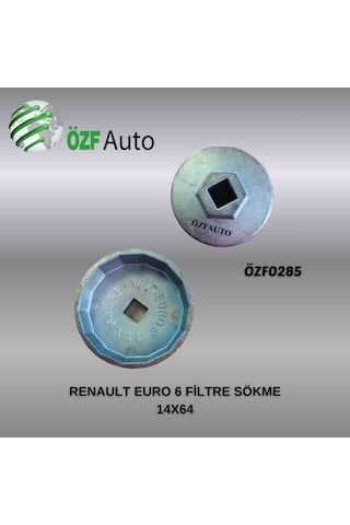 Özf0285 Yağ Filtre Sökme Aparatı Renault Euro6 14x64 Özf0285 Yağ Filtre Sökme Aparatı Renault Euro6 14x64