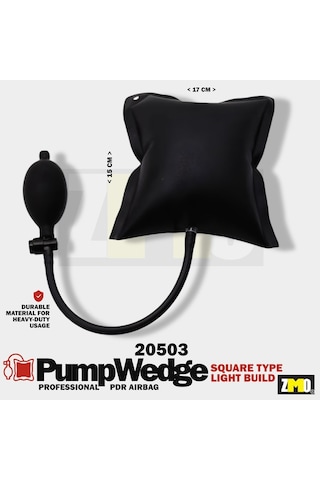 Pdr Pompalı Hava Yastığı Kapı Aralama Kaması Kare Model 15x17cm Pdr Pompalı Hava Yastığı Kapı Aralama Kaması Kare Model 15x17cm