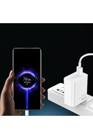 Ferro 67w Turbo Çift Şimşek Süper Hızlı Şarj Cihazı Aleti 6a Kablo/adaptör Seti