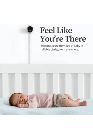 Owlet Cam 2 - Kameralı Ve Sesli Video Bebek Monitörü - Beyaz