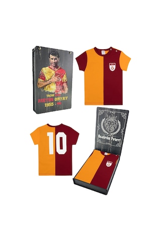 Galatasaray Metin Oktay Unisex Bebek T-shirt Kutulu 001