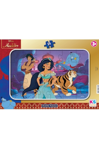 Ks Puzzle 24 Parça Aladdin Frame Puzzle 25x35cm