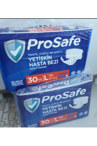 Prosafe Belbantlı Hasta Bezi L 30'lu