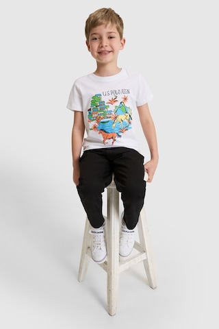 U.s. Polo Assn. Erkek Çocuk Beyaz Tişört 50327025-vr013