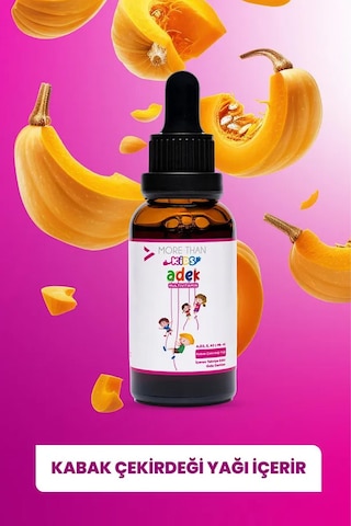 More Than Adek Kids Multivitamin Damla 2 x 30 ML