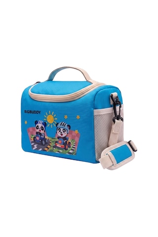Bigibuddy Bigione Taşıma Çantası Akıllı Cihaz Ve Kartlar İçin Koruyucu Çanta Mavi Çok Renkli