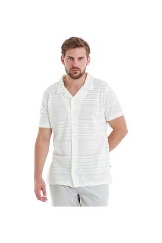 Hatemoğlu Beyaz Regular Fit Düz Polo Yaka Tişört 35362024c015 001 Beyaz