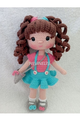 Amigurumi Ayşe Bebek Çok Renkli