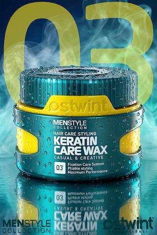 Ostwint Menstyle Collection 03 Saç Şekillendirici Keratin Care Wax 150 ML