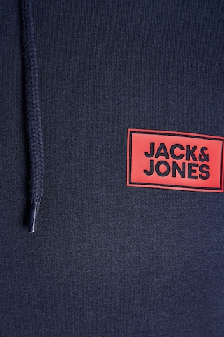 Jack & Jones Jjrush Erkek Kapüşonlu Sweatshirt Rahat Günlük Pamuklu Lacivert