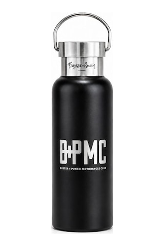 Buster + Punch Bp Mc 500ml Siyah/gümüş Su Şişesi Çift Katmanlı Paslanmaz Çelik