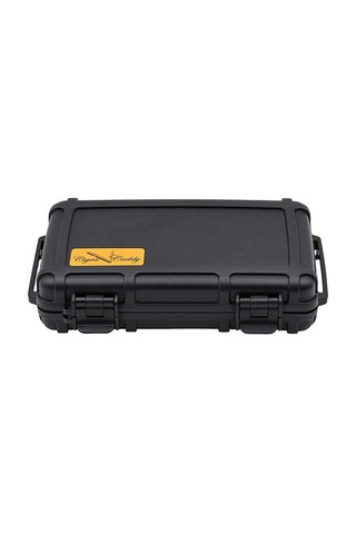 Cigar Caddy 5 XL 60 Ring Siyah Travel Humidor Puro Kutusu
