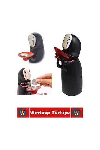 Wintoup Dekoratif Hediye Eğlenceli Çocuk Genç Para Biriktirme Alışkanlığı Kazandıran Sesli Efektli Kumbara