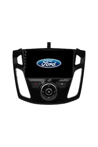 Ford Focus 3 - 4 - Araç Multimedya Ekran - 4gb 64gb - Tuşsuz - Black - 2011 - 2019 - 9 Inch - Myway - Red