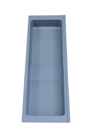 Mutfak Çekmece Içi Tek Bölmeli Kaşıklık, Antrasit, 16cm X 48cm Antrasit