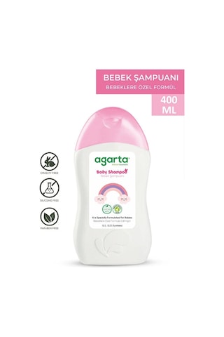Agarta Doğal Kız Bebek Çocuk Şampuanı Saç Ve Vücut 400 Ml Normal 05369685